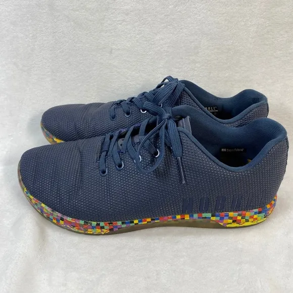 NoBull Training Shoes SuperFabric CrossFit Sneakers Multi Color Sole US 10.5