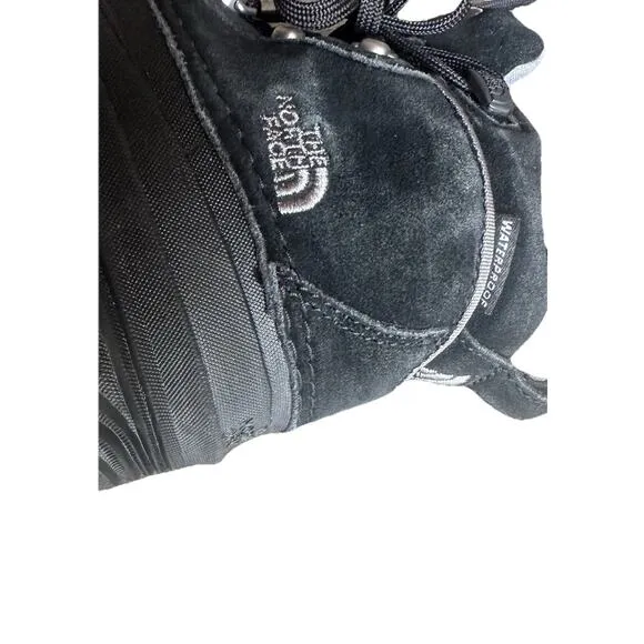 NORTH FACE CHILLKAT HEAT SEEKER BLACK LEATHER GRY WATERPROOF WINTER SNOW BOOT 11