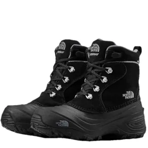 NORTH FACE CHILLKAT HEAT SEEKER BLACK LEATHER GRY WATERPROOF WINTER SNOW BOOT 11
