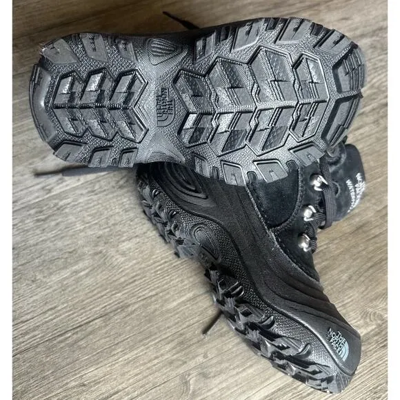 NORTH FACE CHILLKAT HEAT SEEKER BLACK LEATHER GRY WATERPROOF WINTER SNOW BOOT 11