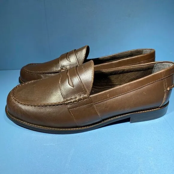 NUNN BUSH Noah Men's Loafer Style Shoes Sz 12 W Brown  Comfort Gel Leather 84691