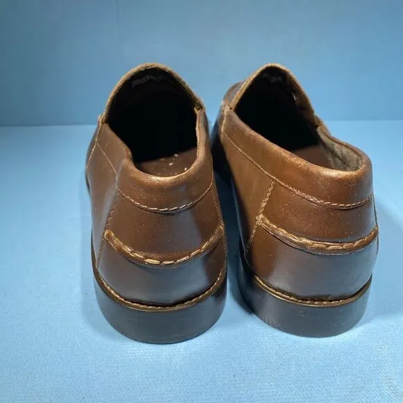 NUNN BUSH Noah Men's Loafer Style Shoes Sz 12 W Brown  Comfort Gel Leather 84691