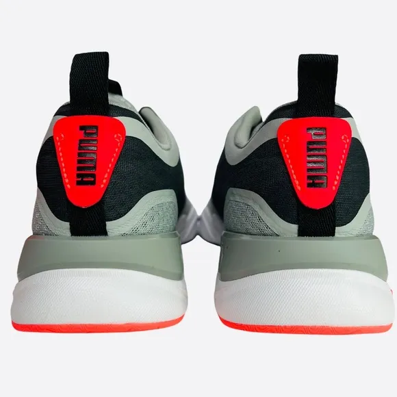 NWB Puma Zone Xt Mens Running Shoes Color: High Rise/Lava Blast Size 12