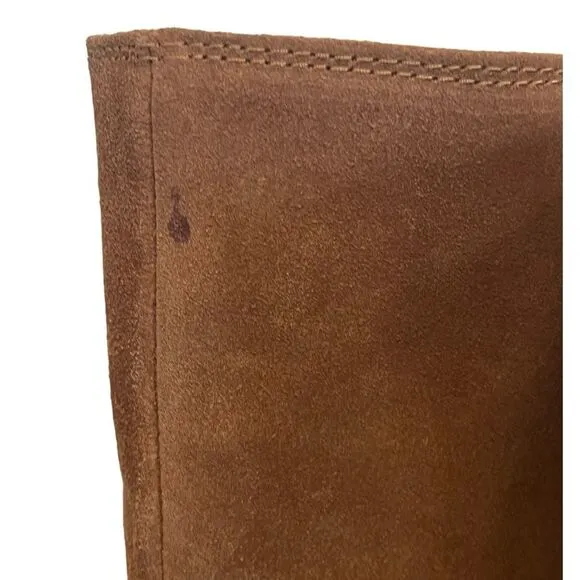 NWOB Caslon | Mimmo Water Resistant Brown Russet Tall Leather Boots 7.5
