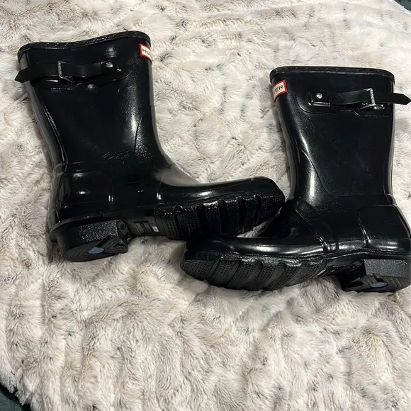 NWOB Hunter Original Short Gloss Rain Boots Sz-7