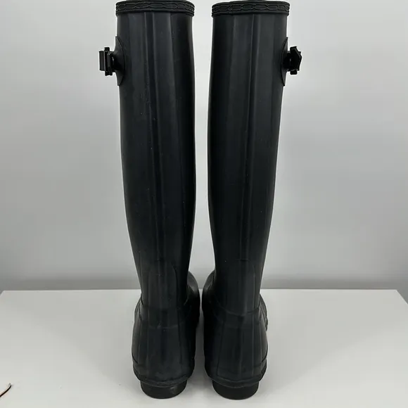 NWOB Hunter Original Tall Rain Boots Sz 8/Black