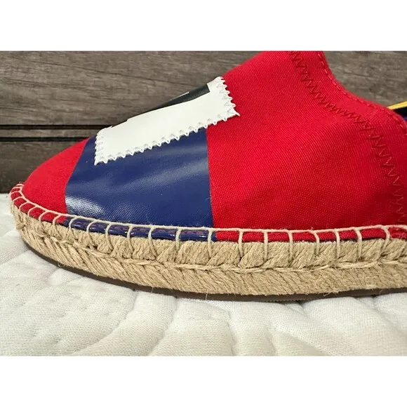 NWOB POLO RALPH LAUREN MEN'S shoes Cevio Color-Blocked Canvas Espadrille