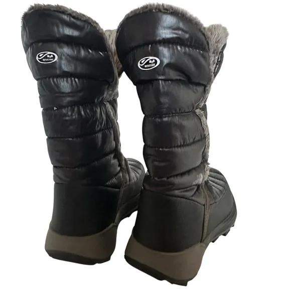 NWOB THE NORTH FACE AMORE II BROWN INSULATED BOOTS SIZE 13