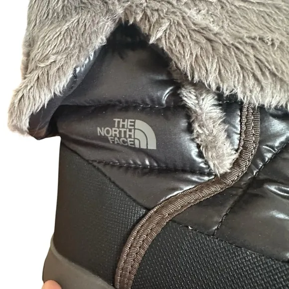 NWOB THE NORTH FACE AMORE II BROWN INSULATED BOOTS SIZE 13