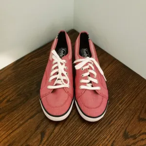 NWOT Keds pink canvas shoes