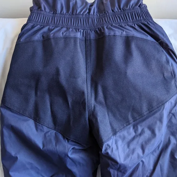 NWOT L.L.Bean boys cold buster snow bibs size 10
