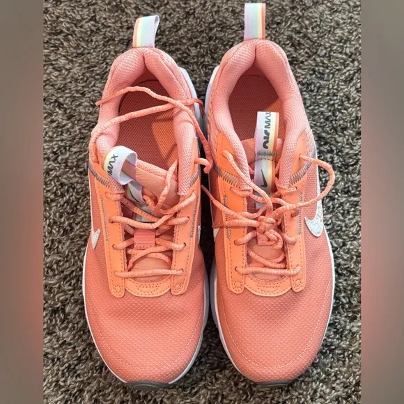 NWOT • Nike • Air Max INTRLK Lite SE Big Kids' Shoes • Orange • Size 5Y
