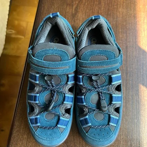 NWOT OrthoFeet Naples Comfort Shoes Blue Womens Size 6