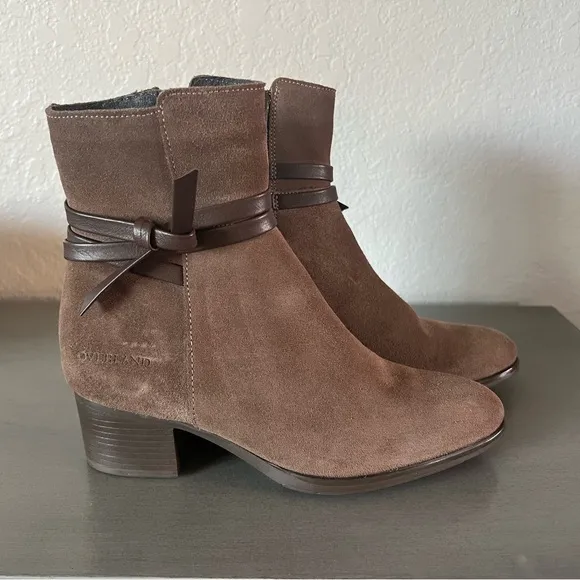 NWOT Overland Reveal Waterproof Suede Boots