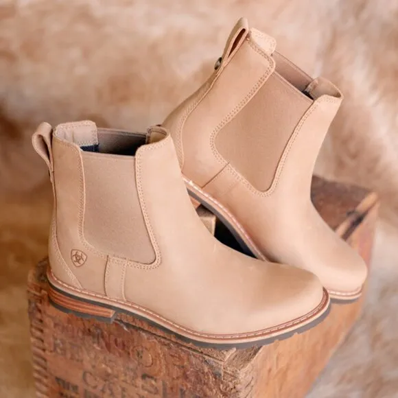 ✙NWT✙ Ariat Wexford Waterproof Boots [Natural Tan]