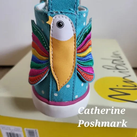 ♥️NWT❤️ BODEN GIRLS CHARECTER HIGHTOP SNEAKERS