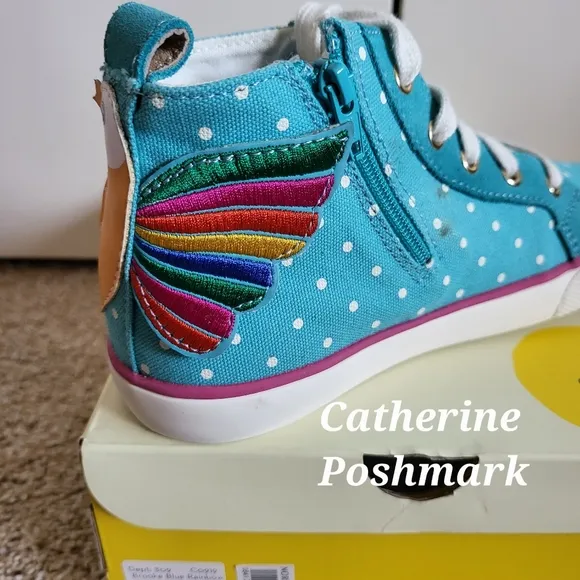 ♥️NWT❤️ BODEN GIRLS CHARECTER HIGHTOP SNEAKERS