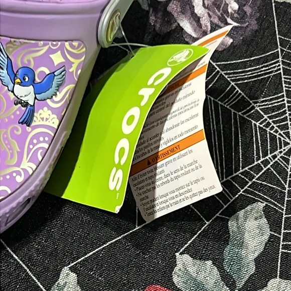 NWT CROCS DISNEY SOPHIA THE FIRST KID SHOES CLOGS SIZE JUNIORS 1Y YOUTH RARE