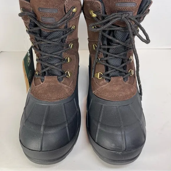 NWT KAMIK Men’s Fargo Waterproof Insulated Boots Size US 10 EU 43