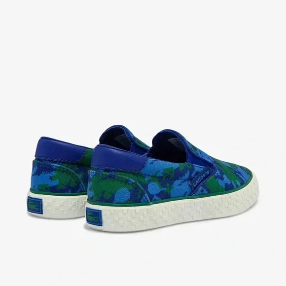 NWT Lacoste x Minecraft Canvas Slip On Shoes size c12
