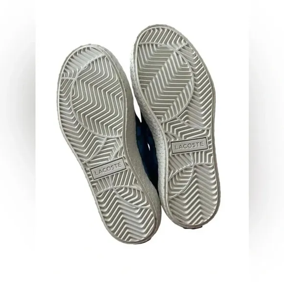 NWT Lacoste x Minecraft Canvas Slip On Shoes size c12