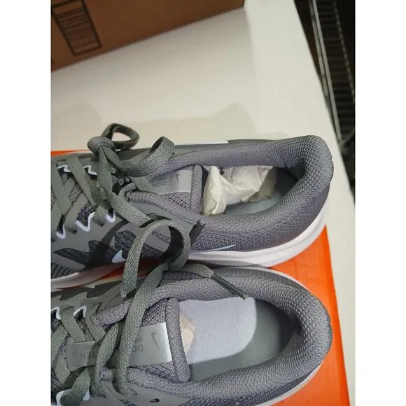NWT Nike Women's Downshifter 11 Running Shoes in Grey/Blue-Size 6.5