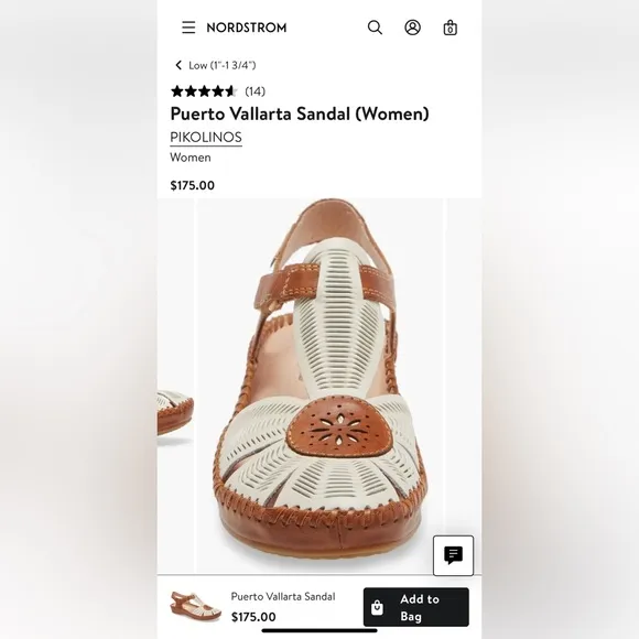NWT PIKOLINOS Puerto Vallarta, the icon of Pikolinos Women’s 38 CACTUS-BRANDY