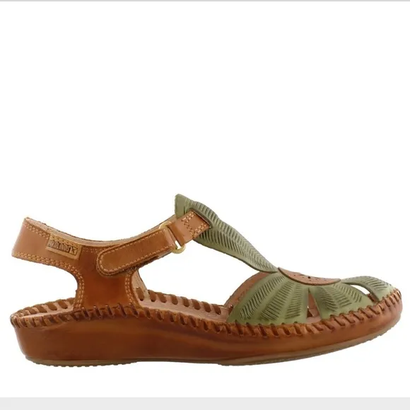 NWT PIKOLINOS Puerto Vallarta, the icon of Pikolinos Women’s 38 CACTUS-BRANDY