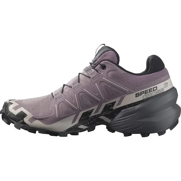 NWT  Salomon Women Trail Running Shoes - Moonscape/Black, Size 9.5