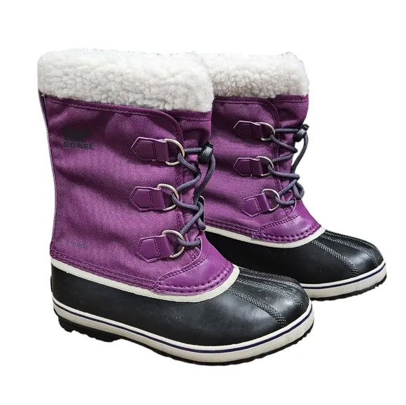 NWT Sorel Pac Nylon Youth Waterproof Boots Size 3 Youth
