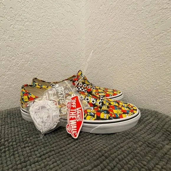 NWT The Simpsons/Vans Off The Wall Bart Simpson Edition Shoes