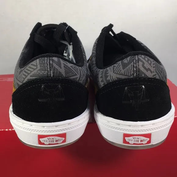 NWT Vans BMX Old Skool Skateboard Shoes Black/Golden Brown Men’s 8 Women’s 9.5