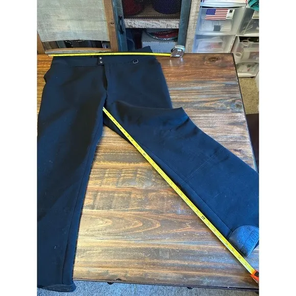 Obermeyer Ski Pants‎ Snow Pants Wool Blend Bootcut Black Winter Men's Size 40L