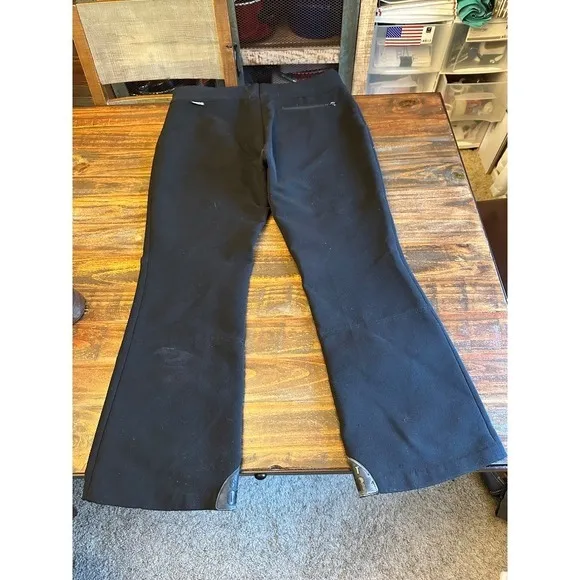Obermeyer Ski Pants‎ Snow Pants Wool Blend Bootcut Black Winter Men's Size 40L