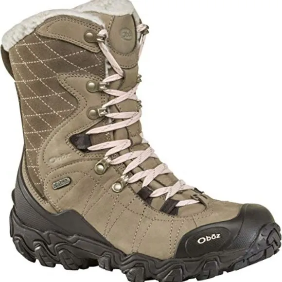 Oboz Bridger Boots US Size 10 Insulated Waterproof WARM