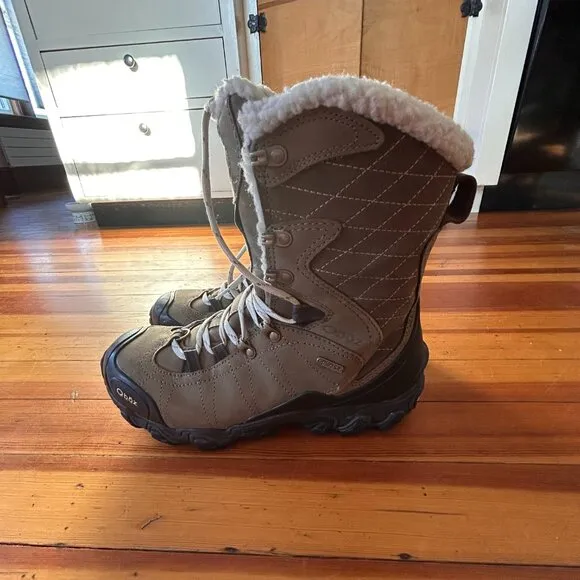 Oboz Bridger Boots US Size 10 Insulated Waterproof WARM
