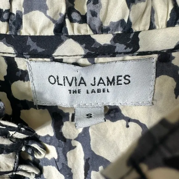 Olivia James Ella Dress - Women’s Size Small - Black Croc