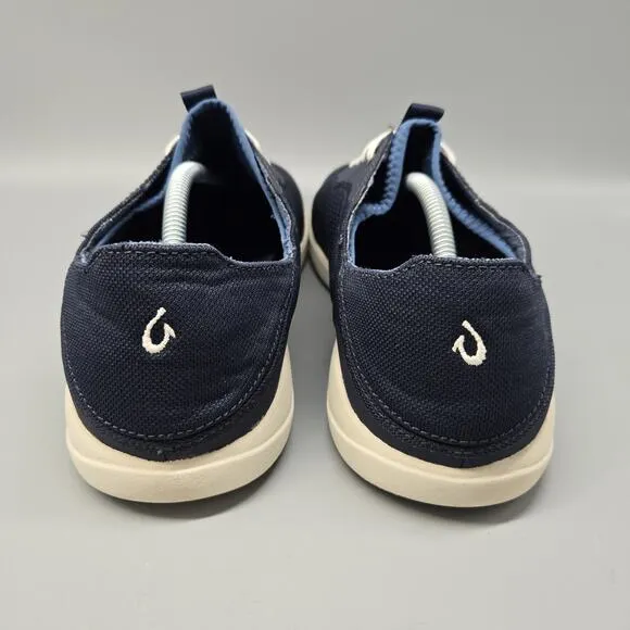 Olukai Moku Pae Men’s Boat Shoes Men’s Sz 12 Blue Quick-Drying Lace Up Sneakers
