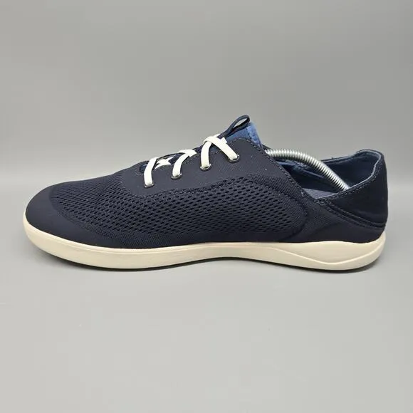 Olukai Moku Pae Men’s Boat Shoes Men’s Sz 12 Blue Quick-Drying Lace Up Sneakers