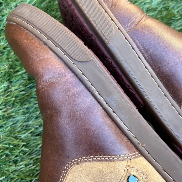 Olukai Pehuea Hulu Sherling Lined Leather Slip On Ankle Boots