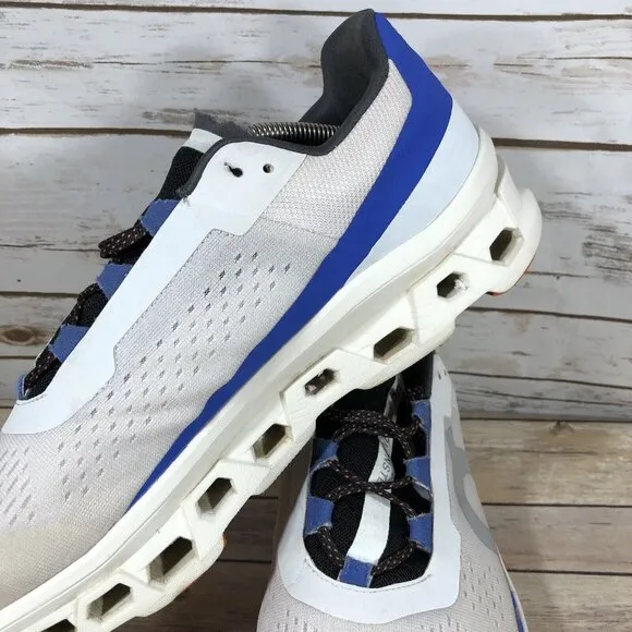 On Cloud Cloudmonster Running Shoes Mens Size 14 Athletic Jogging White Training