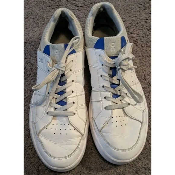 On Cloud Running The Roger Advantage White Indigo Shoes 48.98509 Men's 10.5