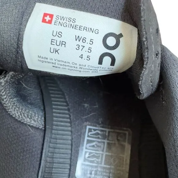 ON Cloud 5 Women's Shoes - All Black 6.5