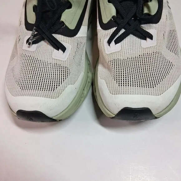 On Cloudstratus Gray Green Athletic Running Shoes Sneakers Women’s Size 9