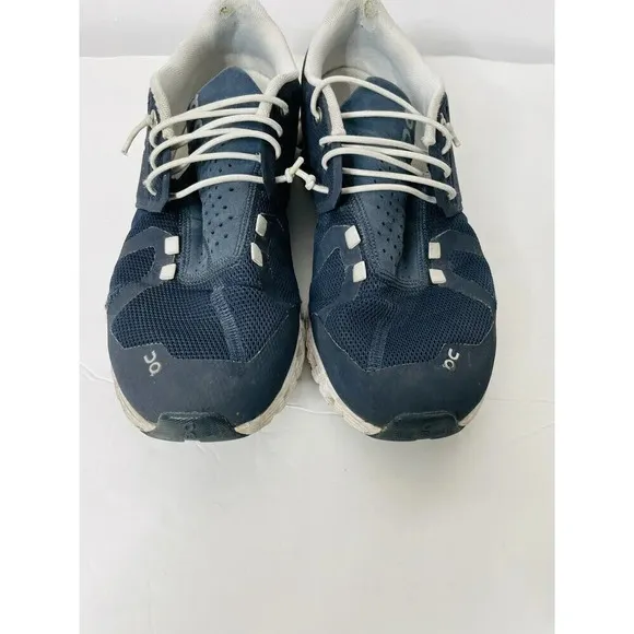 On Womens Swiss Engineering Cloud Sz US 8.5M Blue Running Shoes Sneakers