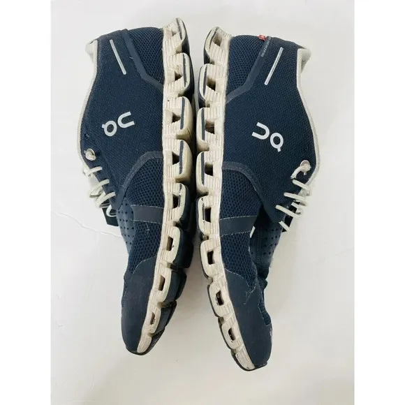 On Womens Swiss Engineering Cloud Sz US 8.5M Blue Running Shoes Sneakers
