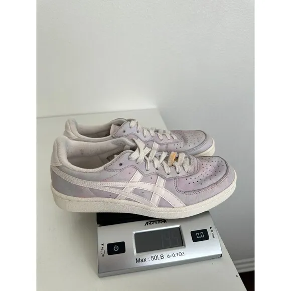 Onitsuka Tiger GSM Sky Sneakers Lace Low Top Purple White 1182A072 Women's 7.5