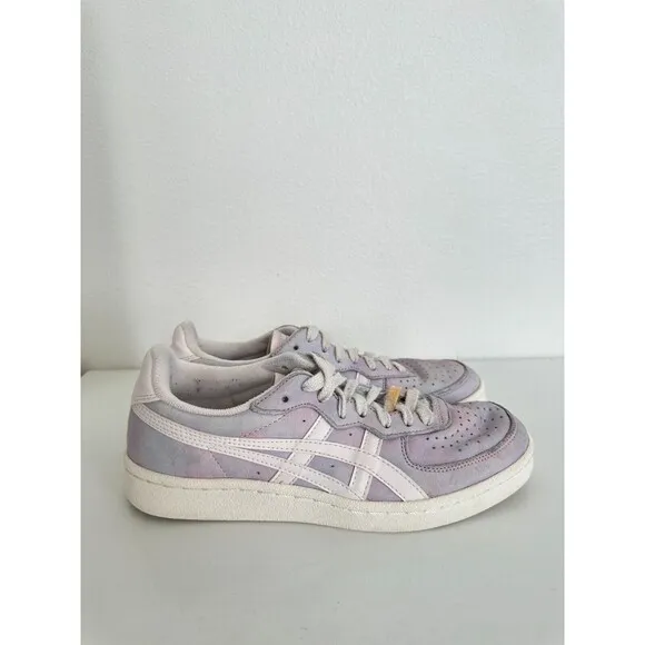 Onitsuka Tiger GSM Sky Sneakers Lace Low Top Purple White 1182A072 Women's 7.5