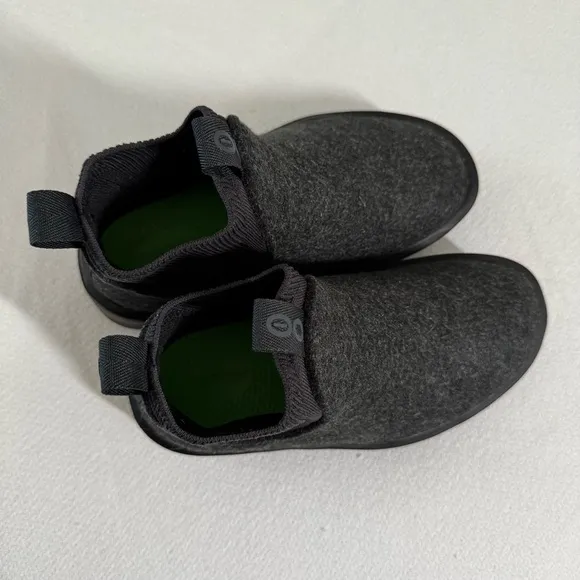 OOFOS Oomega Londoner Insulated Wool Blend Boots in Black Size 6