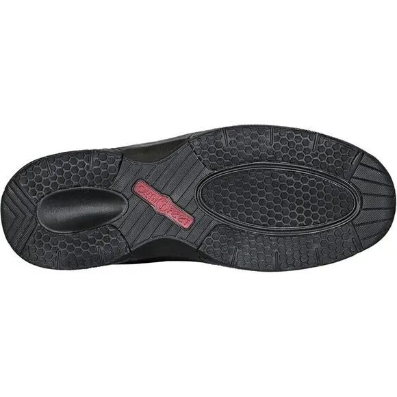 OrthoFeet Lava No-Tie Sneakers Men's US 13 Black Low Top Running Shoes ZPO363